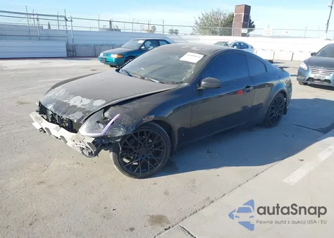 2003 Infiniti G35 Base W/Leather z USA, uszkodzony, nr VIN JNKCV54E03M217805